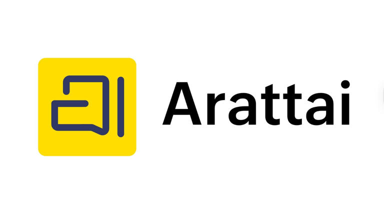 Zoho Arattai messaging app interface showing installation and key features