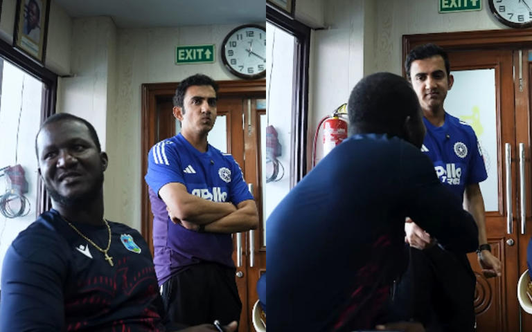 Gambhir West Indies dressing room visit after Delhi Test delivers powerful "world cricket needs you" message, praising Caribbean team's character and humility.