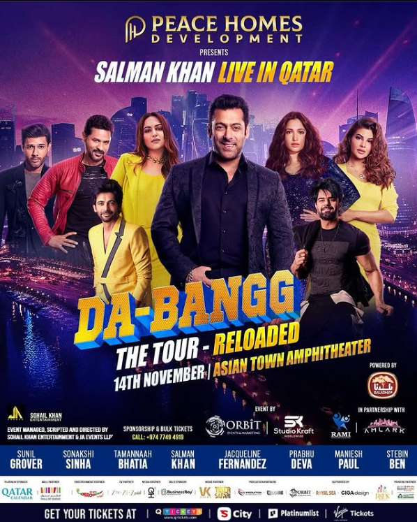 Salman Khan Da-Bangg tour Qatar