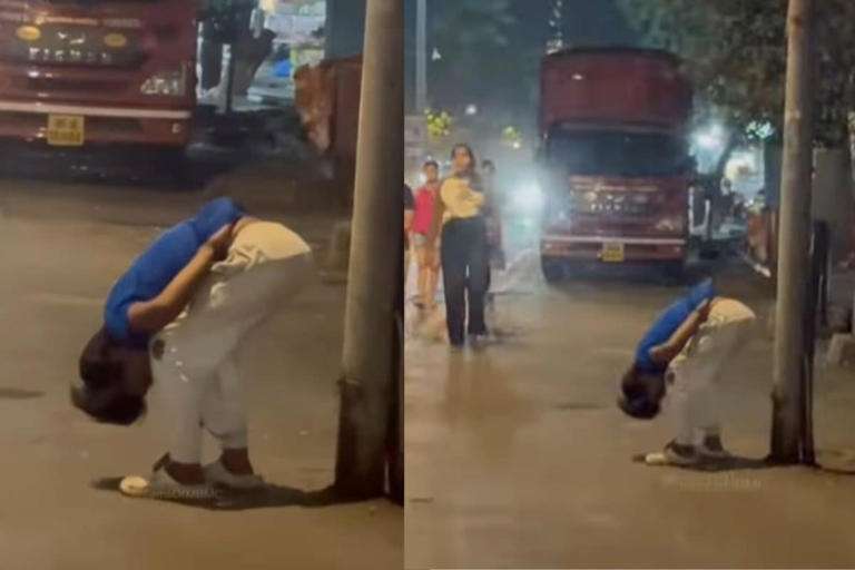 Zombie Drug’ Buzz Grows After Man Seen Motionless on Mira Bhayandar Road | Video