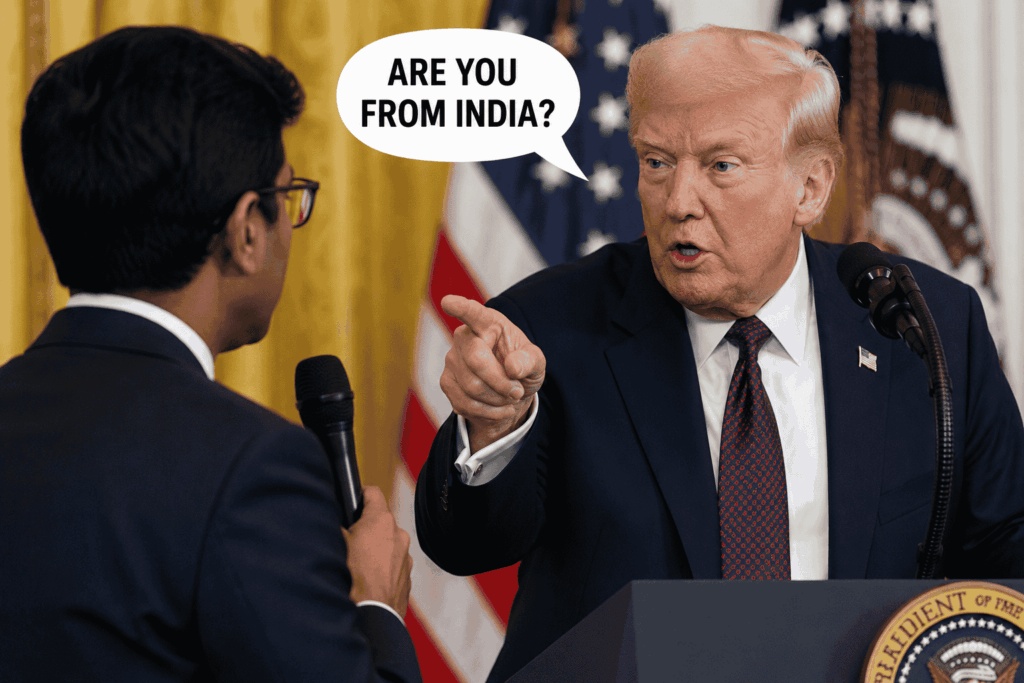 ‘Are You From India?’: Trump’s Exchange With Reporter After Trade Deal Question Goes Viral